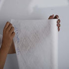 Free sample 40 degree white PVA Cold Water Soluble Nonwoven Fabric in rolls