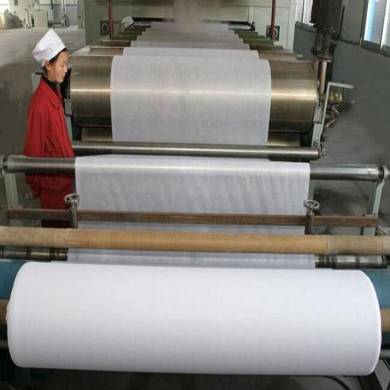 100% PVA Cold Water Soluble Non Woven Fabric For Embroidery Backing