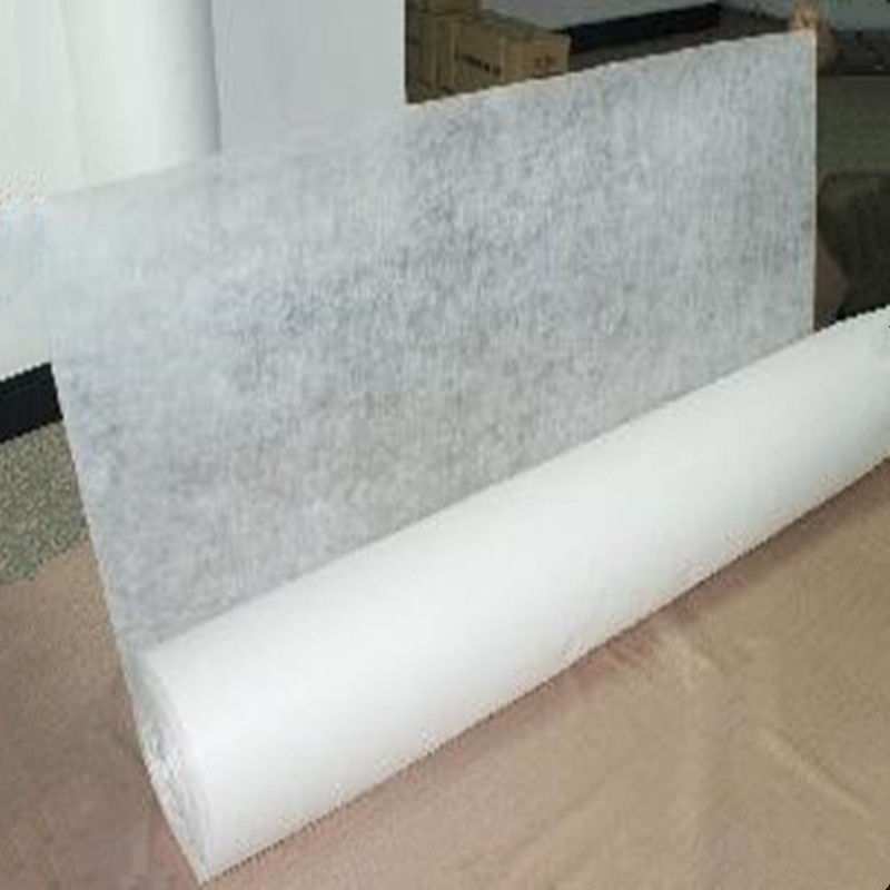 PVA Material Interlining Cold Water Soluble Non Woven nonwoven fabric For Embroidery Backing