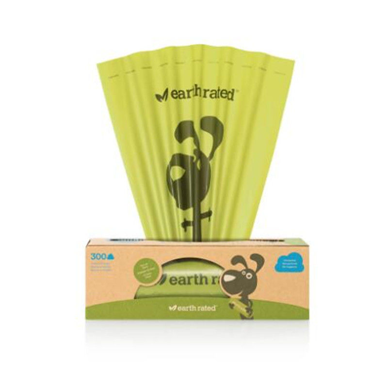 Efficient Biodegradable Poop Bags , Compostable Disposable Dog Waste Bags