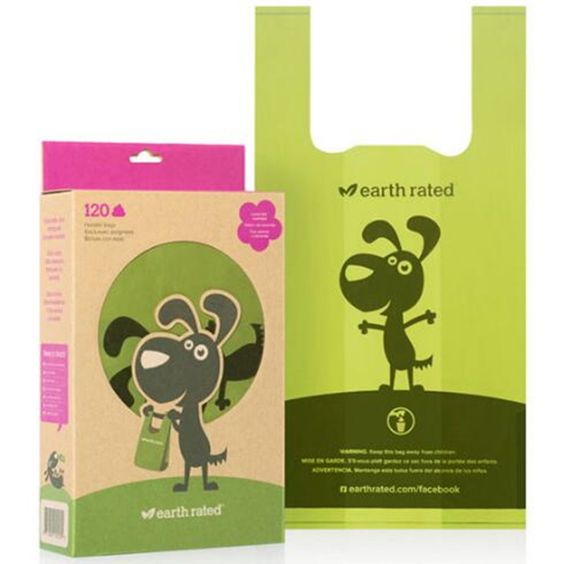 Colored Pet Waste Eco Green Friendly Oxo Biodegradable PLA Plastic Bags