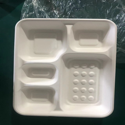 White PVA Water Degradable Lunch Box Custom Made And Eco Friendly