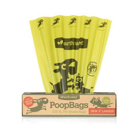 Efficient Biodegradable Poop Bags , Compostable Disposable Dog Waste Bags