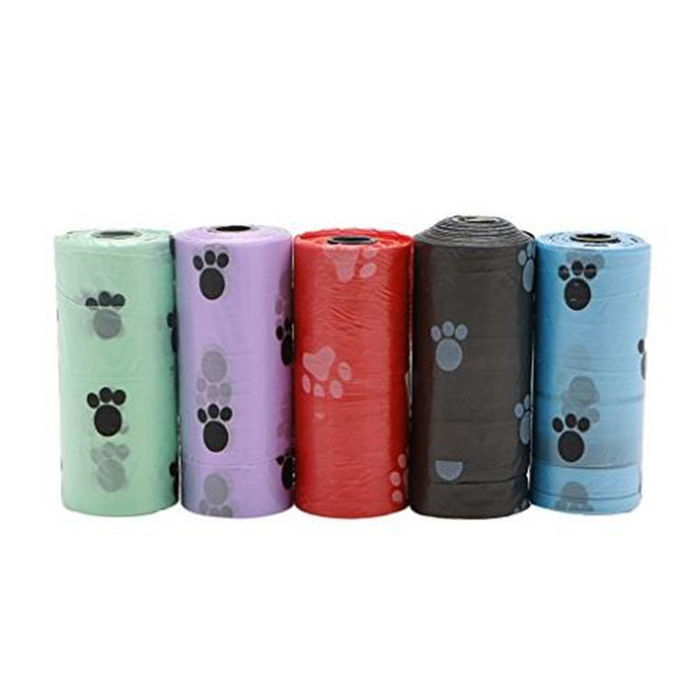 PLA Biodegradable Compostable Dog Waste Bags With Personalized Design